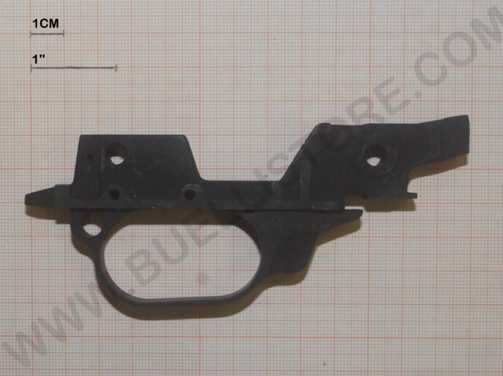 BENELLI RICAMBIO GUARDIA ANODIZZATA NERO OPACO PER RAFFAELLO E SUPER BLACK EAGLE 