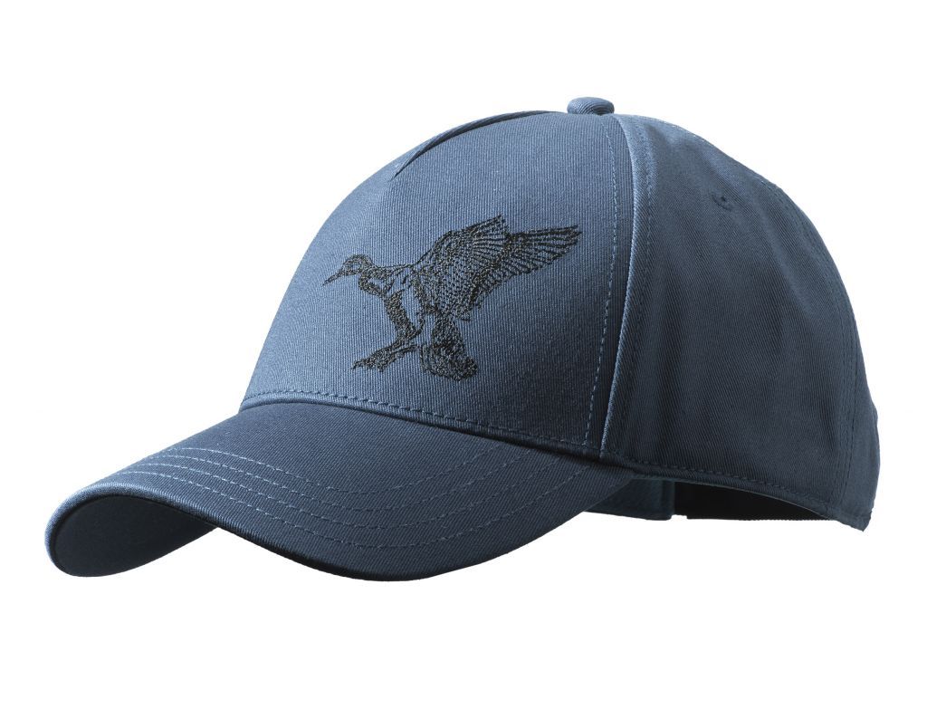 BERETTA CAPPELLO BLU DA CACCIA CON RICAMO ANATRA