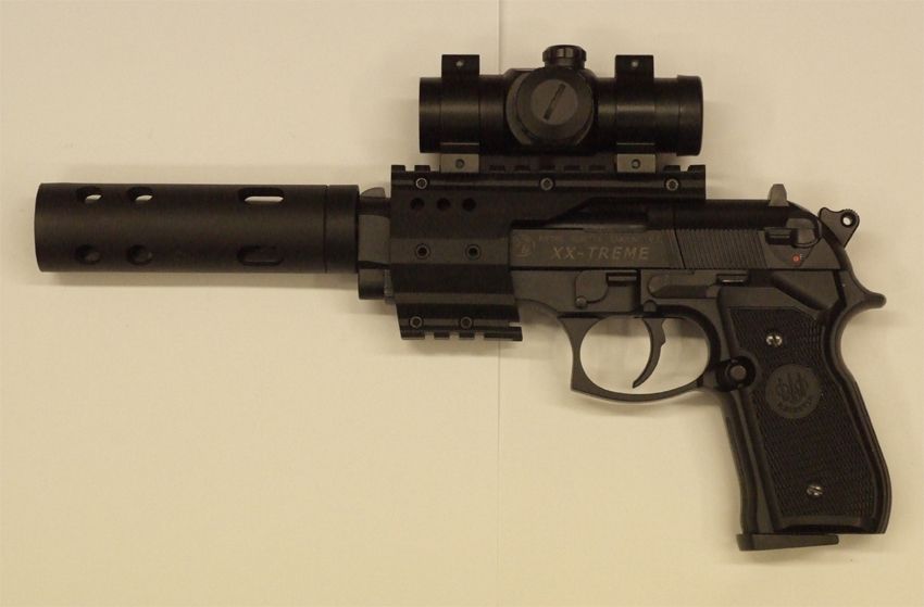 BERETTA PISTOLA CO2 XX-TREME CAL4.5