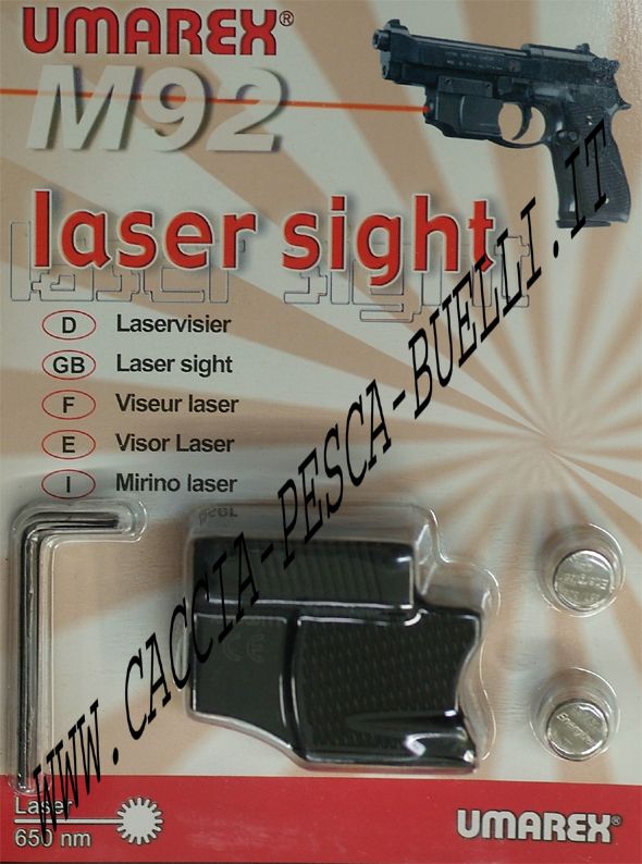 BERETTA LASER PUNTAMENTO PER SERIE 92