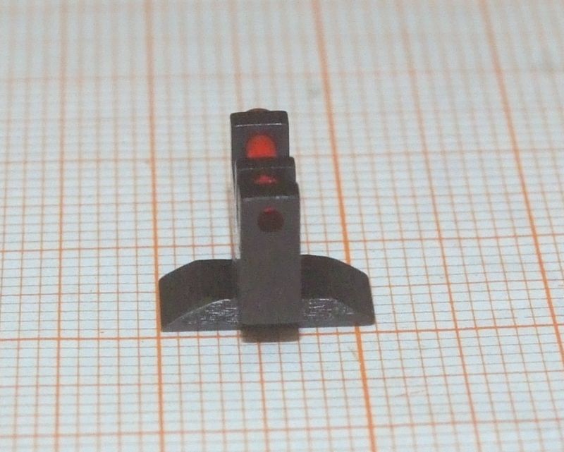BERETTA MIRINO COMPETITION PROFILO ALTO IN FIBRA OTTICA PER M9A3 - 92 - 96 -98 IN TUTTI I CALIBRI
