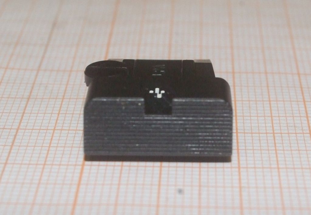 BERETTA SET TACCA DI MIRA CON REGOLAZIONE MICROMETRICA E MIRINO IN FIBRA OTTICA PER PX4 FULL SIZE 