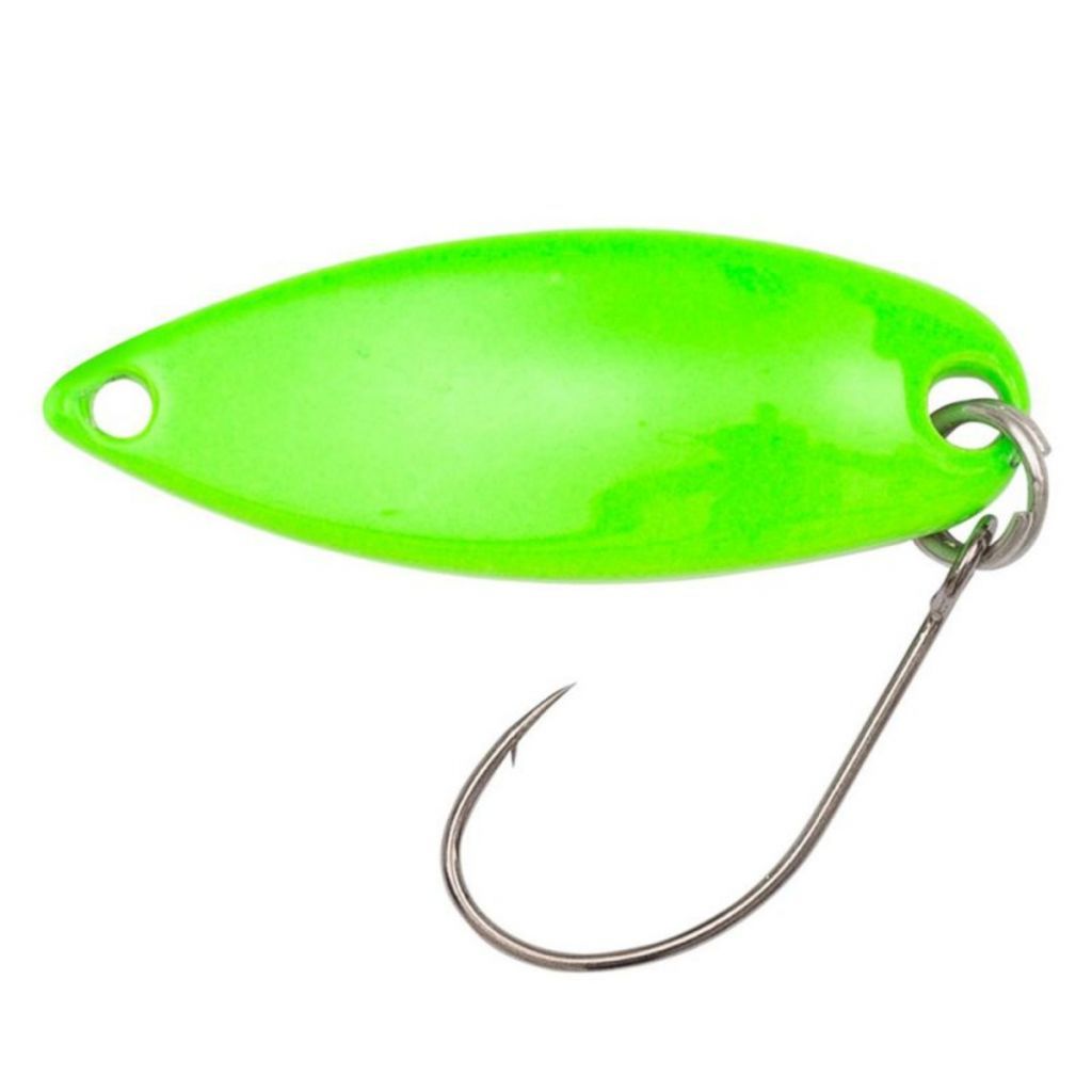 BERKLEY - KOGARANA- TROUT AREA SPOON 3.5 GR #VERT LIME GREEN/GOLD BACK
