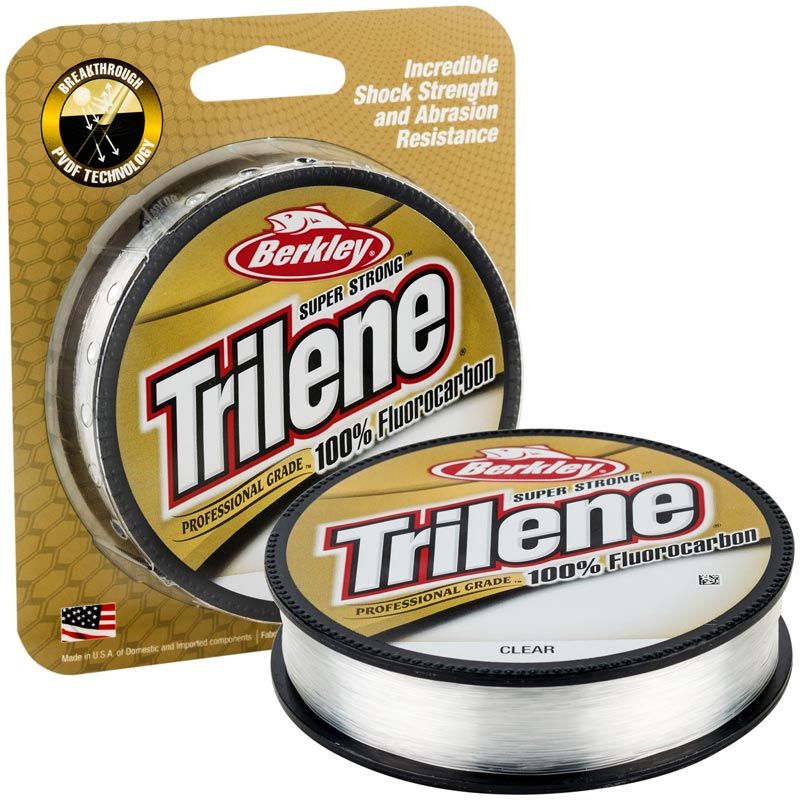 BERKLEY TRILENE 100% FLUORO LEADER  - 0.22 mm 25 mt