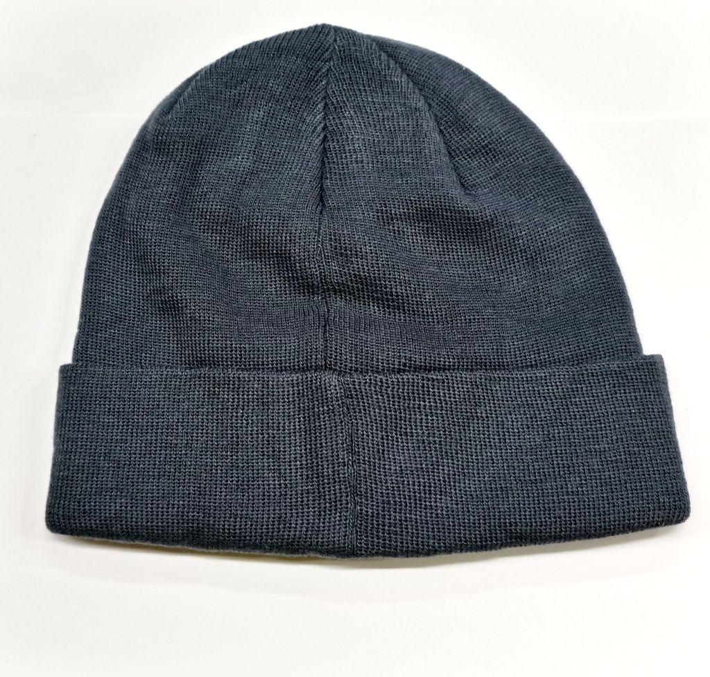 GLOCK BERRETTA BEANIE GRIGIA CON LOGO IN PELLE