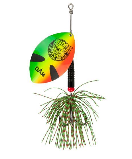 DAM MADCAT BIG BLADE SPINNER - 3/0 - 55 G - FIRETIGER