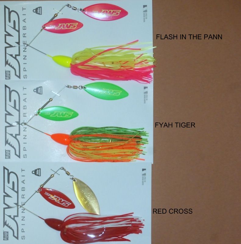 BLACK FLAGG JAWS SPINNERBAIT 