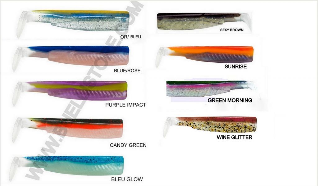 BLACK MINNOW FIIISH CORPI DI RICAMBIO 