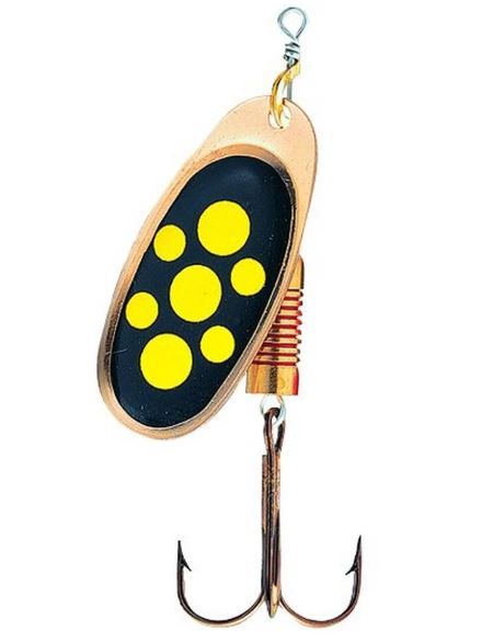 STANDARD SPINNER - #2 - 4G - BLACK YELLOW