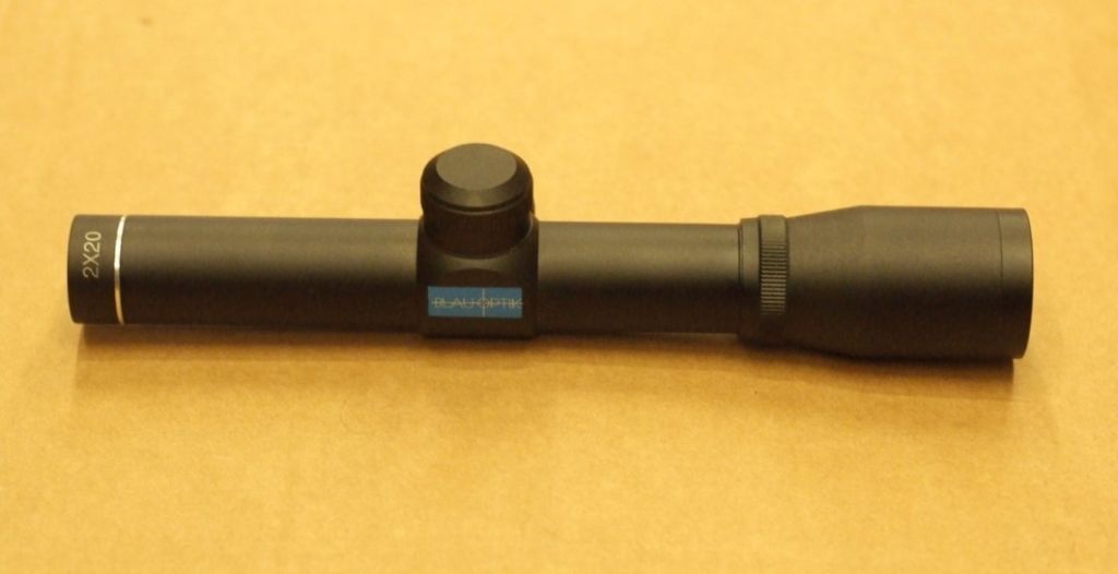 BLAUOPTIK OTTICA DI PUNTAMENTO LUNGA FOCALE PER PISTOLE 2X20