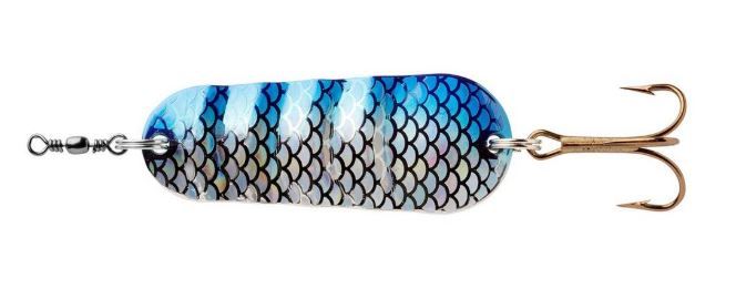 ABU GARCIA ATOM - 9 CM - 35 G - SILVER/BLUE FLASH