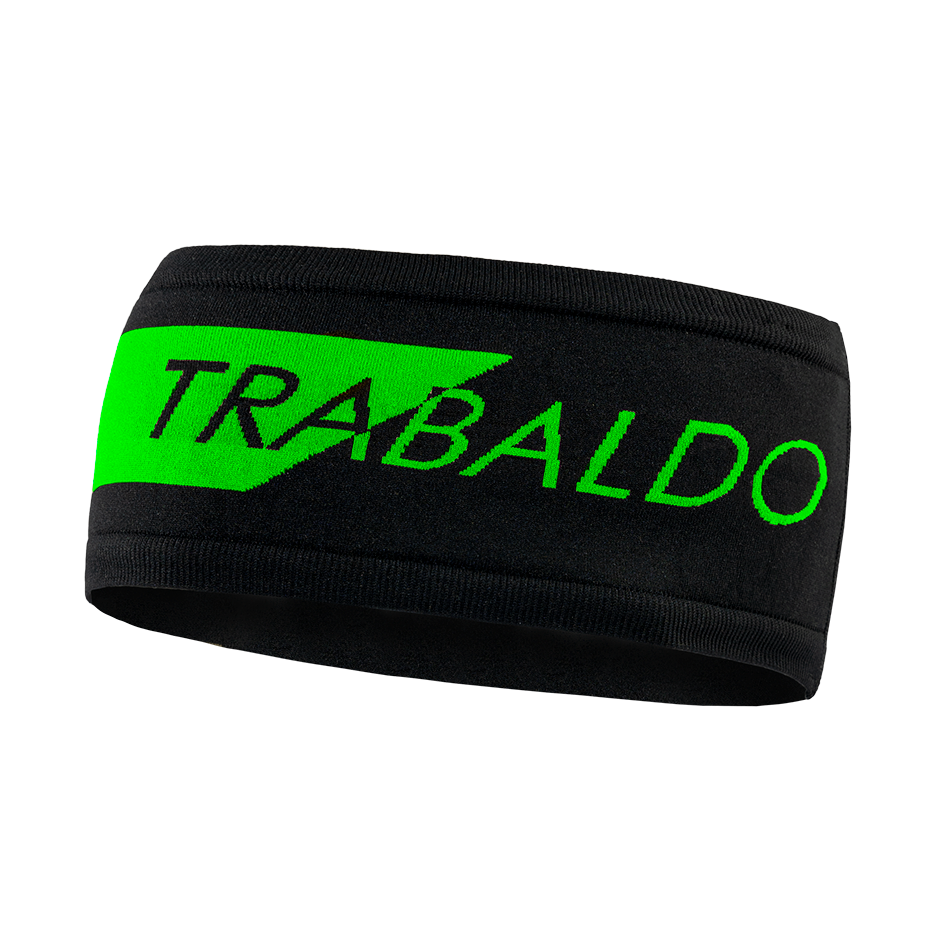 TRABALDO | ROUND FASCETTA ELASTICIZZATA NERO/VERDE