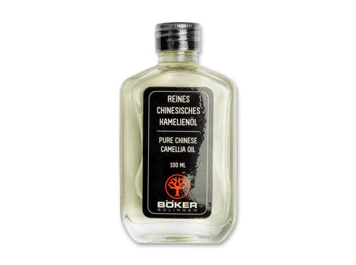 OLIO DI CAMELLIA PURO E INDORE PER AFFILARE COLTELLI - BOKER
