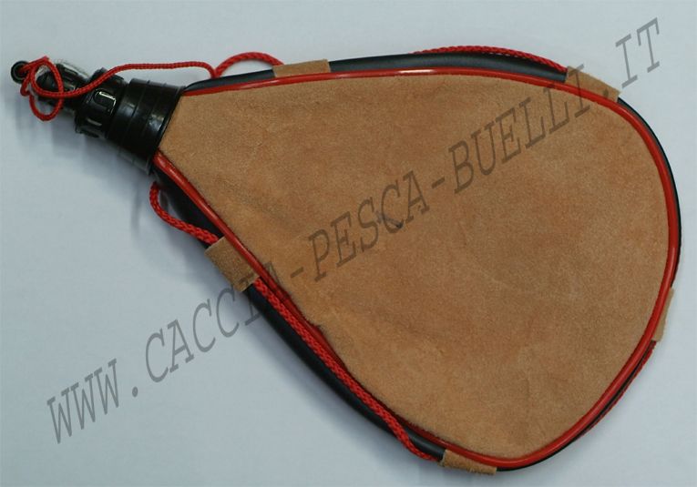 BORRACCIA IN PELLE FORMA  A PERA 1LT