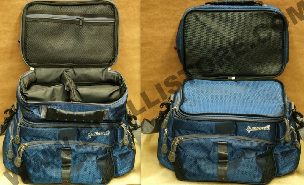 OMAGGIO PESCA PER ORDINI SUPERIORI A 480€  |  STONE B - BORSA IMBOTTITA CON PORTAMULINELLI
