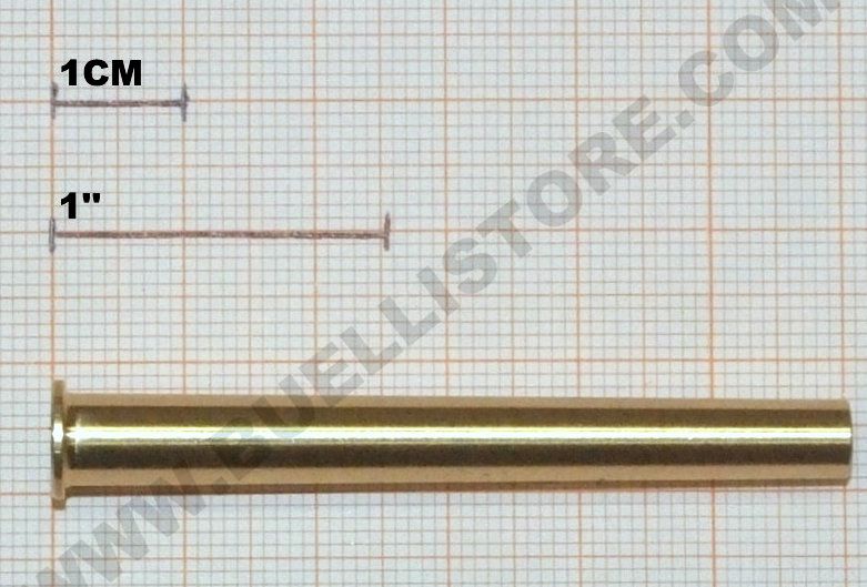 BOSSOLI IN OTTONE - BRASS SHOTSHELL - CALIBRO 6  PER INNESCHI SMALL PISTOL - 10 PZ 