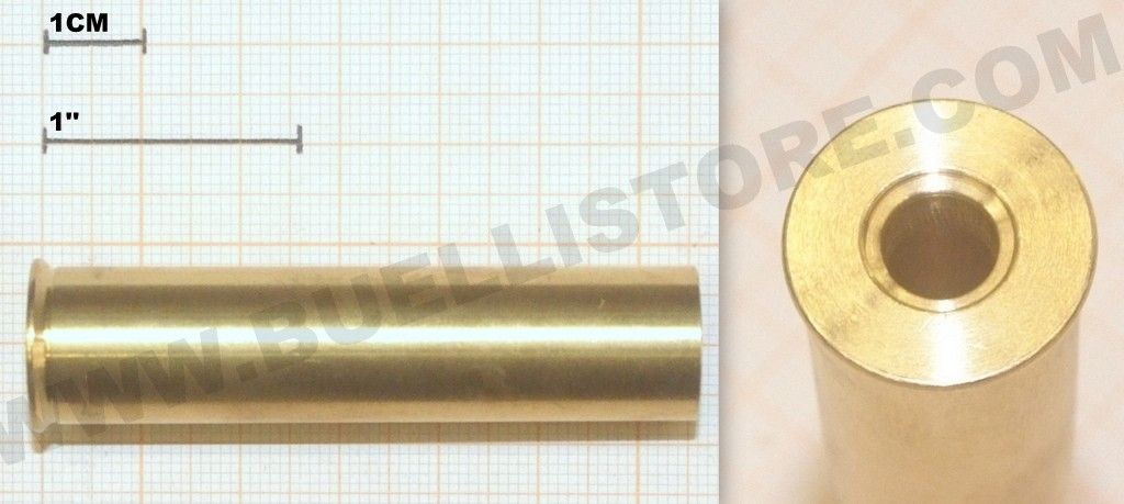 BOSSOLI IN OTTONE cal. 28 DA 65mm - Ø INTERNO 13.90mm - PER INNESCHI 615 / 616