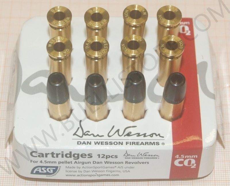 ASG 12 BOSSOLI PER PIOMBINI CAL 4.5 - PELLET