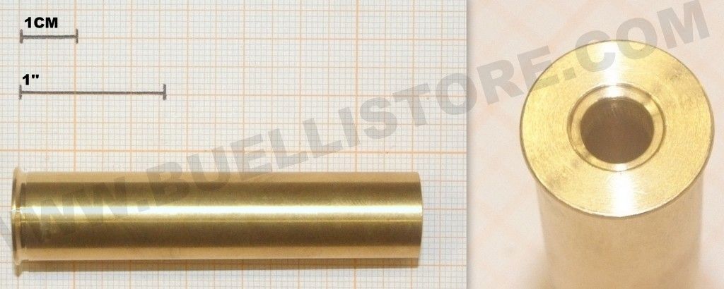 BOSSOLI IN OTTONE CALIBRO 28 - 70 MM - DIAMETRO INTERNO 13,90 MM - PER INNESCHI 615 / 616