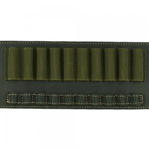 ARTIPEL CARTUCCIERA IN PELLE PER CARABINA - 20 CELLE PER CAL. DAL 223 FINO AL 300 W.M.