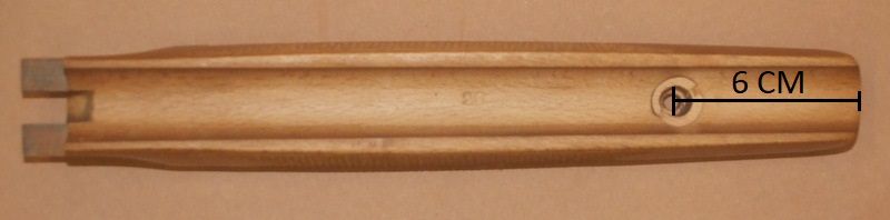 CALCIO E ASTA IN LEGNO INVESTARM CALIBRO 20