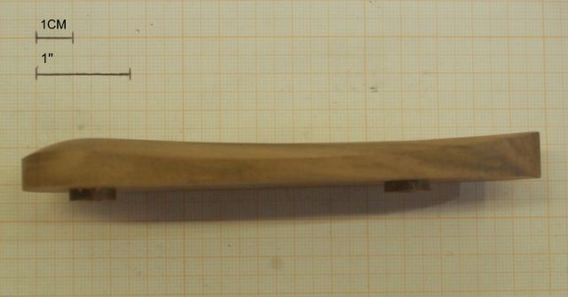 CALCIOLO IN LEGNO PER FUCILI CON INTERASSE DA 80mm ALTEZZA DA 1 CM 