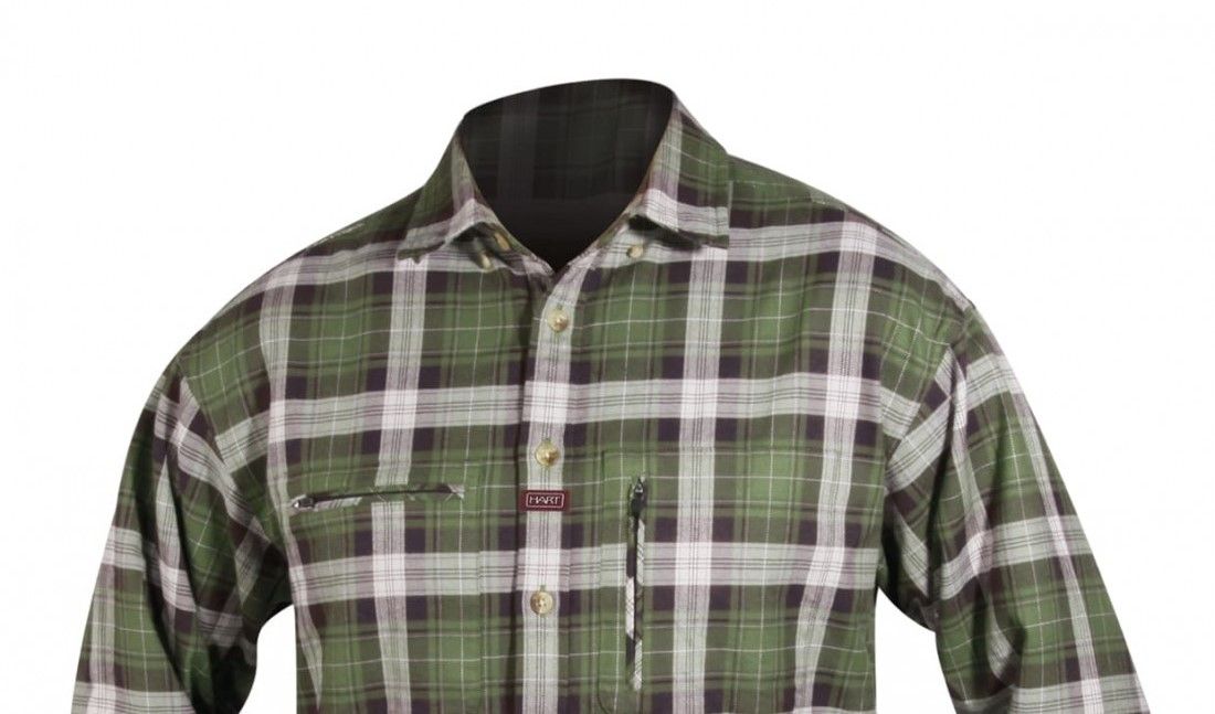 HART ITUREN - CAMICIA IN FLANELLA TG M 