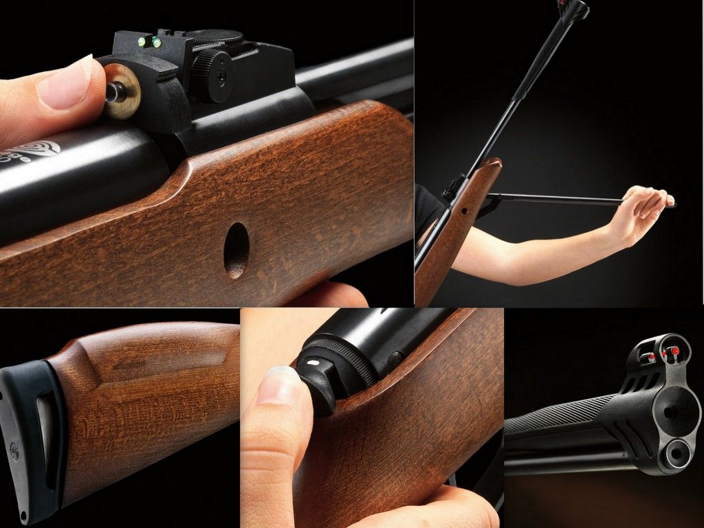 STOEGER - F40 COMPLETO CARABINA CON OTTICA 3 - 9 X40 AO - cal. 45 libera vendita