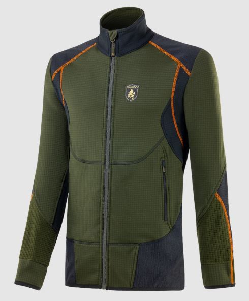 TRABALDO FELPA CARACAL PLUS - VERDE/ARANCIO