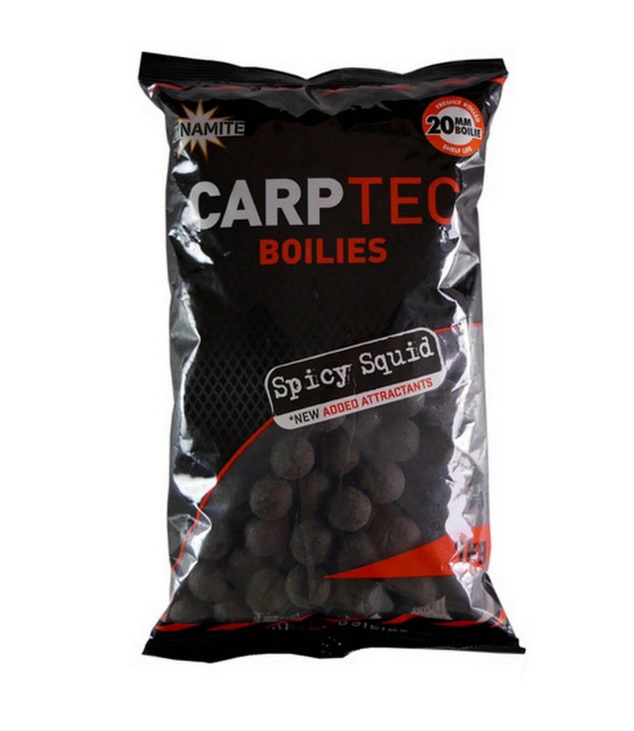 DYNAMITE BAITS SPICY SQUID CARP TEC 15 / 20 MM 1 KG