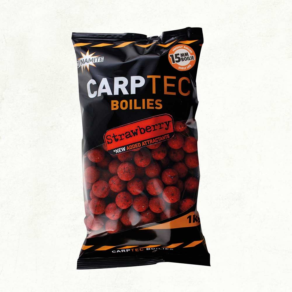 DYNAMITE BAITS CARP TEC STRAWBERRY - 15mm / 1kg 