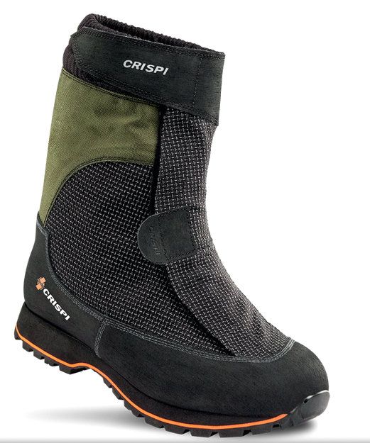 crispi highland mid scarponcini con ghetta taglio medio