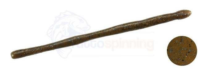 DUO INTERNATIONAL | WRIGGLE CRAWLER 2.8''- GREEN PUMPKIN/ BLUE FLAKES