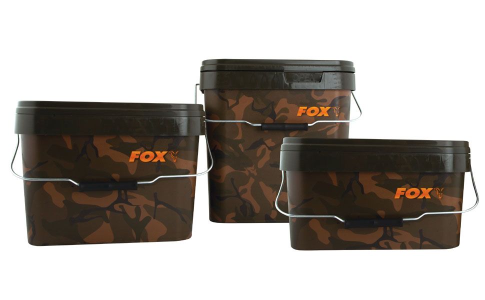 SECCHIO FOX CAMO SQUARE BUCKETS 10L