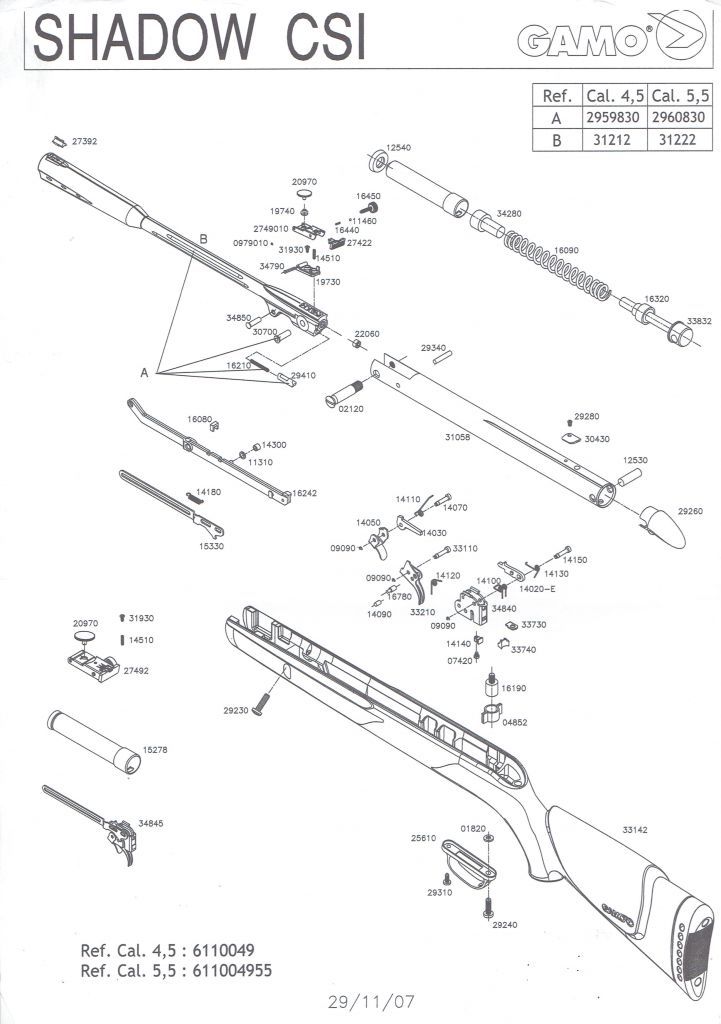 ESPLOSI GAMO CARABINE 