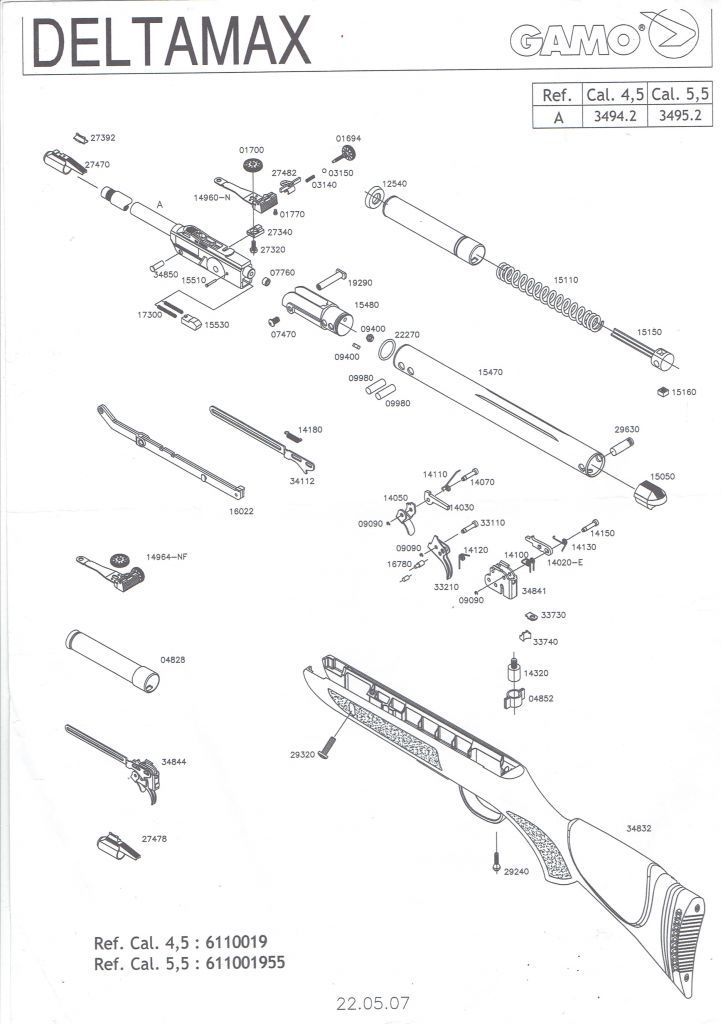ESPLOSI GAMO CARABINE 
