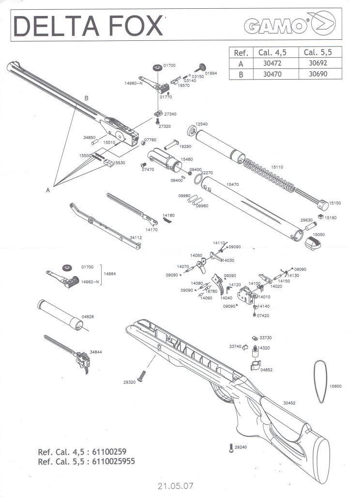 ESPLOSI GAMO CARABINE 
