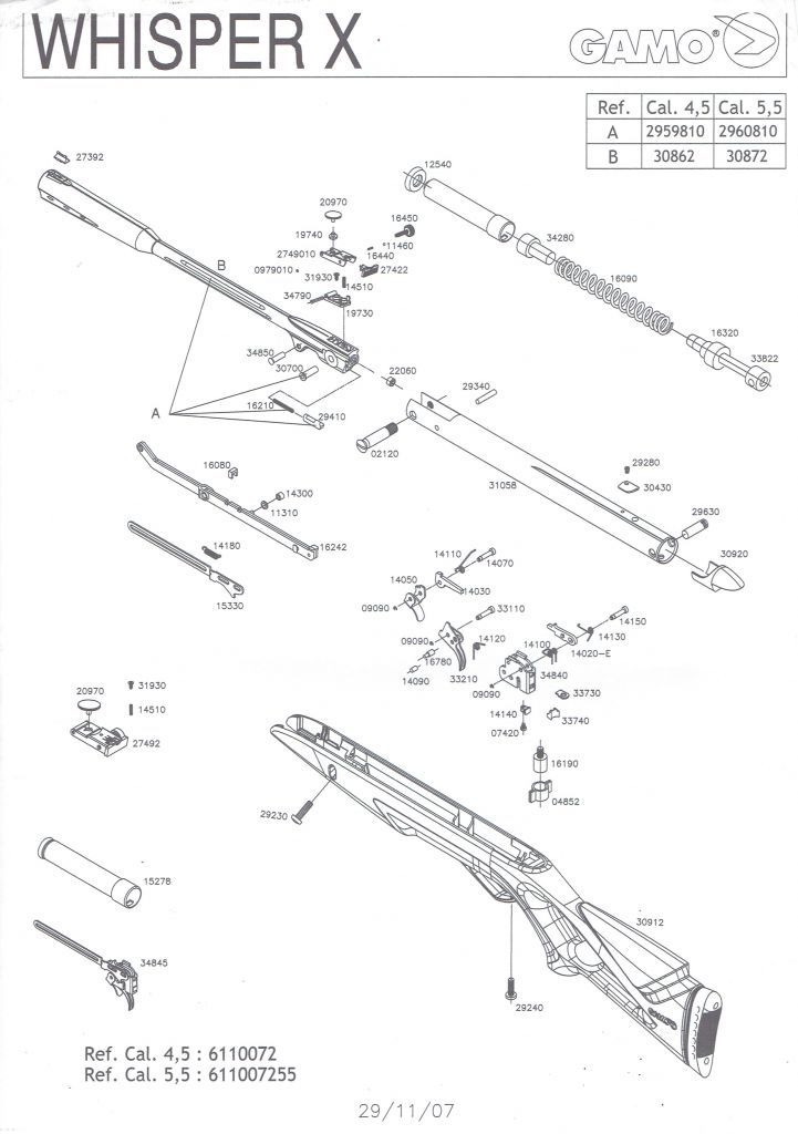 ESPLOSI GAMO CARABINE 