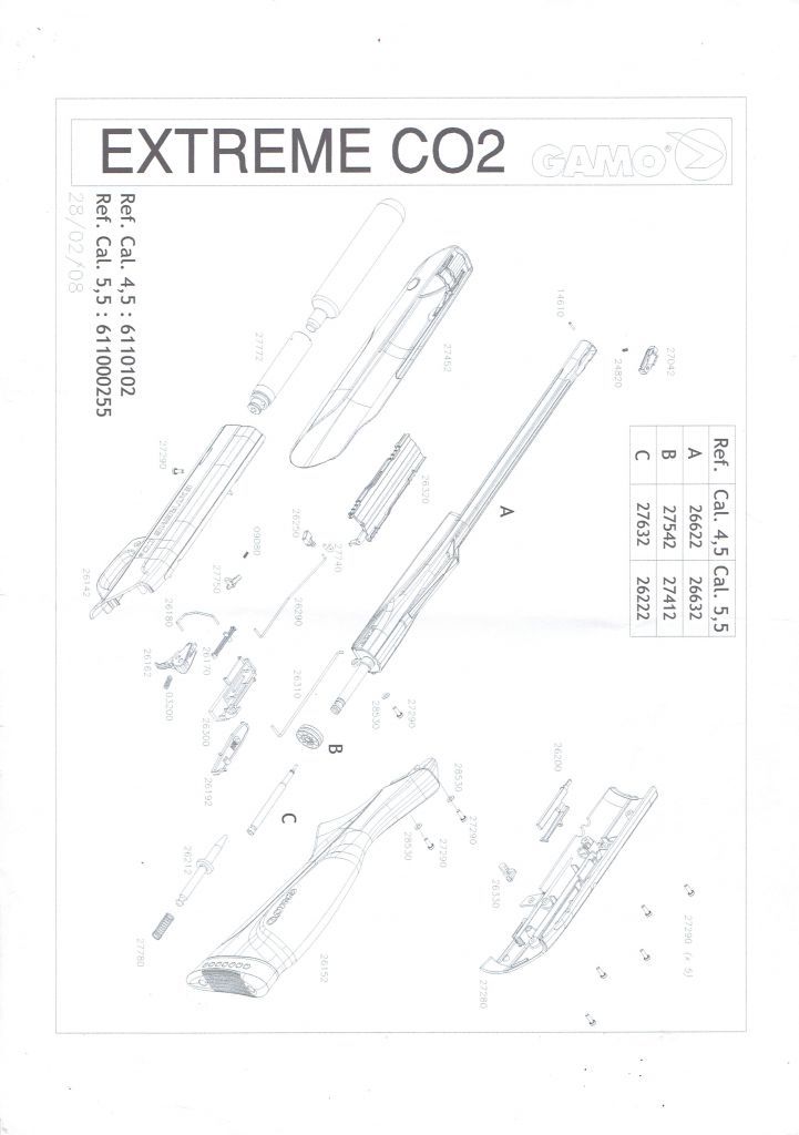ESPLOSI GAMO CARABINE 