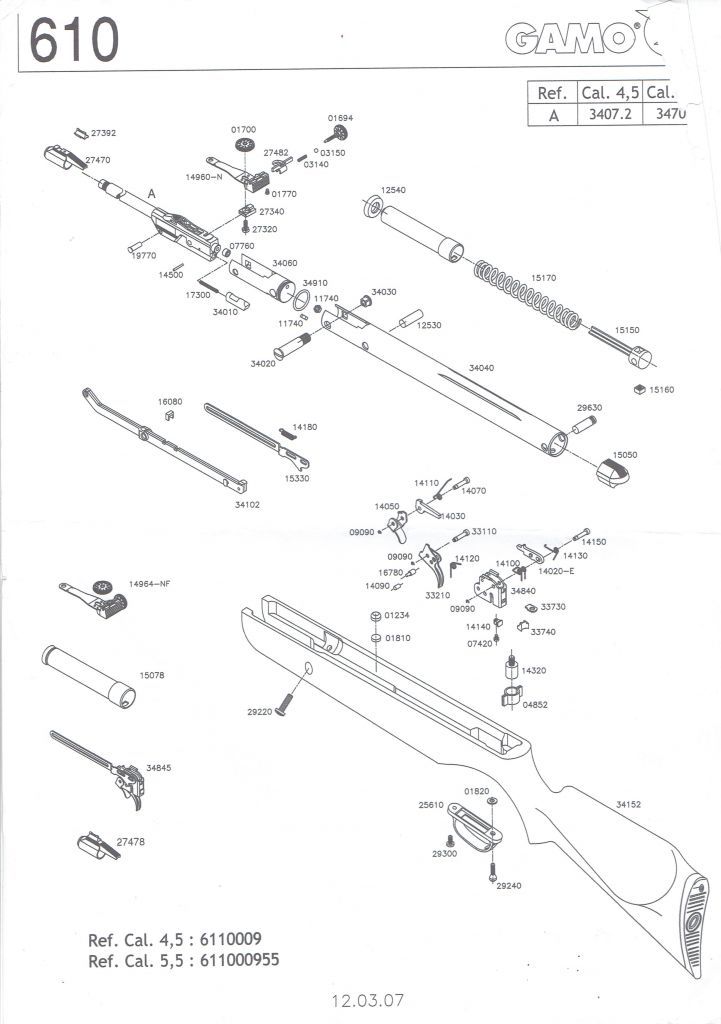 ESPLOSI GAMO CARABINE 
