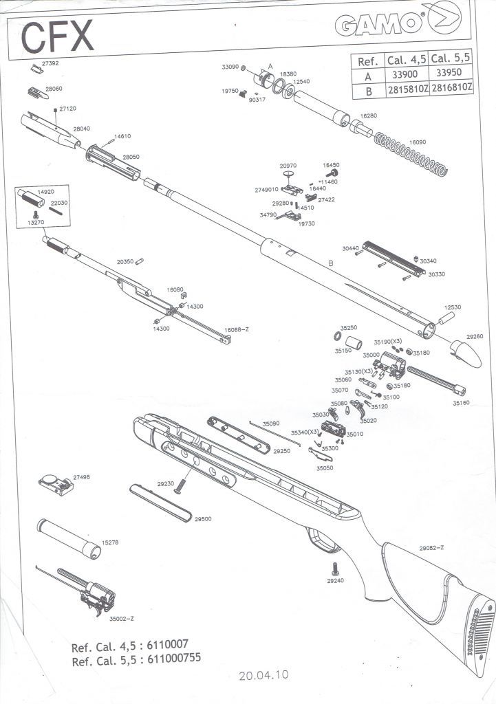 ESPLOSI GAMO CARABINE 