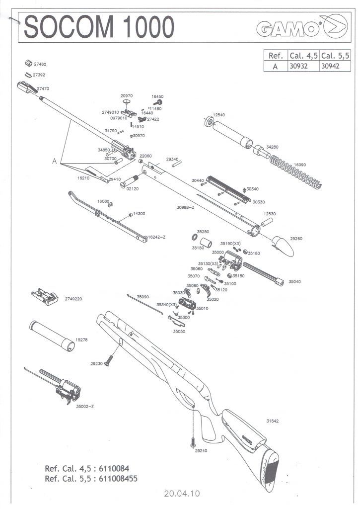 ESPLOSI GAMO CARABINE 