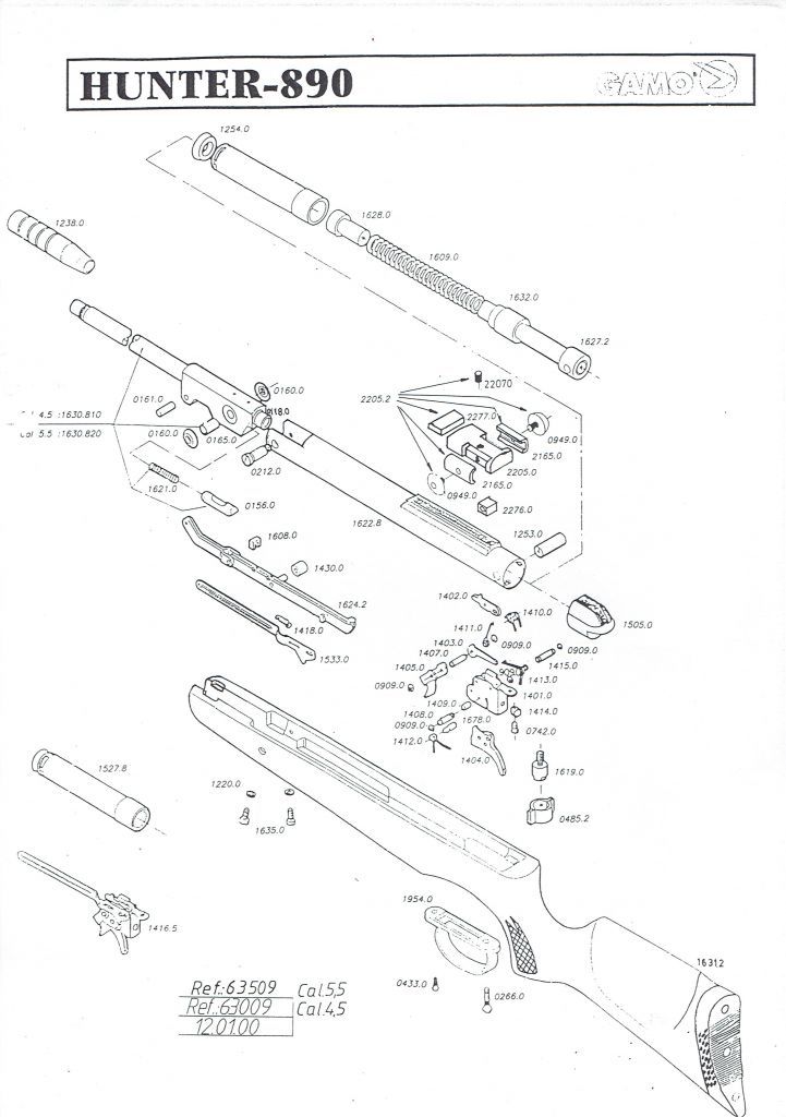 ESPLOSI GAMO CARABINE 