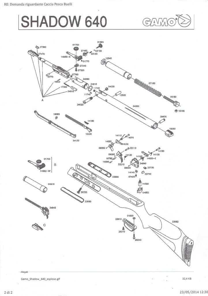 ESPLOSI GAMO CARABINE 