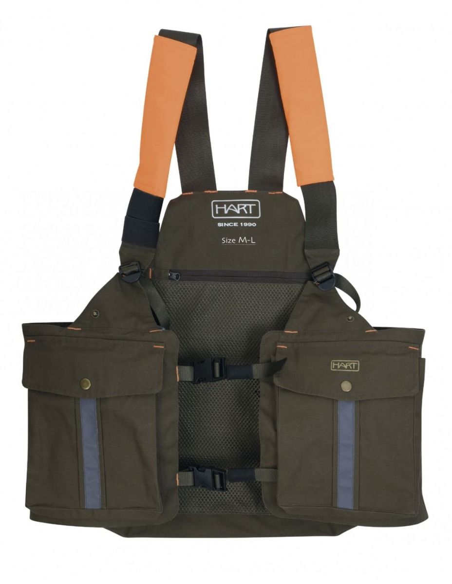 NAVIGATOR TRISACCA DA CACCIA LEGGERA E CON INSERTI ALTA VISIBILITA' - HART TG. XL/XXL