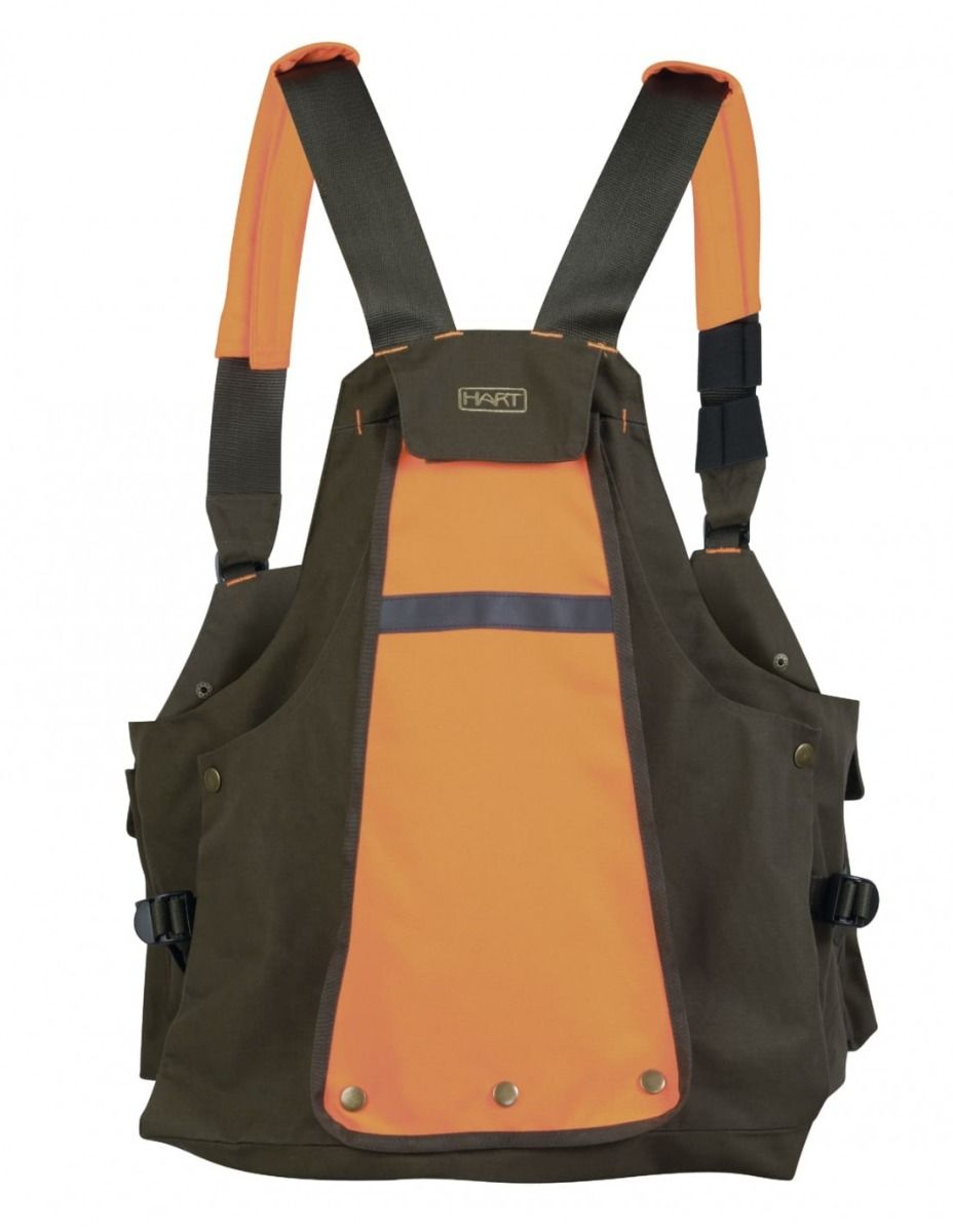 NAVIGATOR TRISACCA DA CACCIA LEGGERA E CON INSERTI ALTA VISIBILITA' - HART TG. XL/XXL
