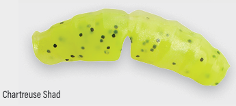 BERKLEY POWERBAIT ACTION  WAXIES 2 CM - CHARTREUSE SHAD