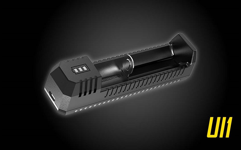 CARICABATTERIE NITECORE - PORTABLE USB BATTERY CHARGER
