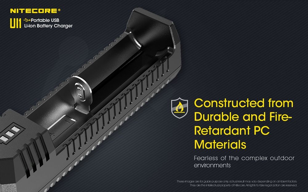 CARICABATTERIE NITECORE - PORTABLE USB BATTERY CHARGER