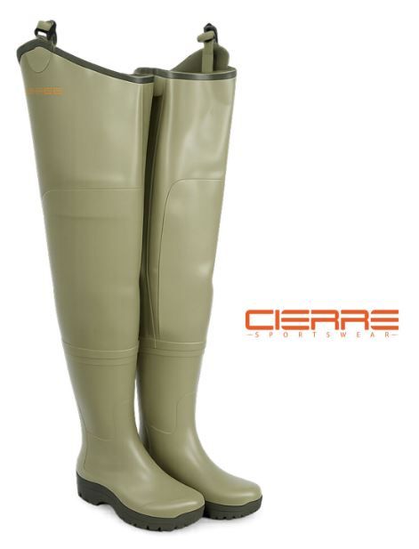 STIVALI HIP-WADERS CIERRE TUTTACOSCIA GOMMA